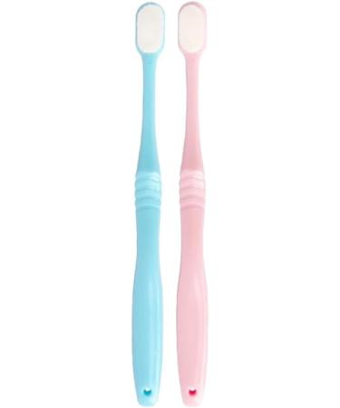 Healvian Ultra-Fine Toothbrush Set for Adults | 4 Super Soft Hair Toothbrushes for Pregnancy Care | Gentle Oral Hygiene with 10 000 Ultra-Fine Bristles - Buy Online on GoSupps.com