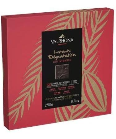VALRHONA Les Intenses 50 Square Box Dark Chocolate - Buy Online on GoSupps.com