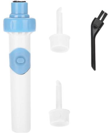 Ear Cleaning Tool Blue + White Safe Ear Wax Remover Portable Lightweight Ear Wax Cleaner for Kids for Adults - Buy Online on GoSupps.com