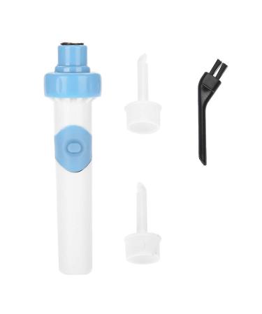 Ear Cleaning Tool Blue + White Safe Ear Wax Remover Portable Lightweight Ear Wax Cleaner for Kids for Adults