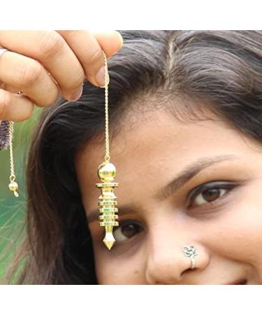 Buy Jet International Isis 4 Plate Gold Plated Metal Pendulum | Healing Dowsing A++ | International Shipping - Buy Online on GoSupps.com