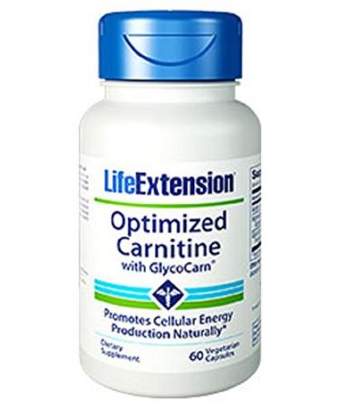 Life Extension Optimized Carnitine Promotes Heart and Brain Health, 60 Capsules