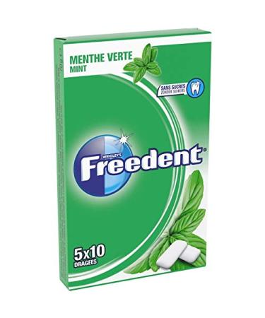 Freedent – ??Green Mint Dragees 70 g (Pack of 4) | Best Deal