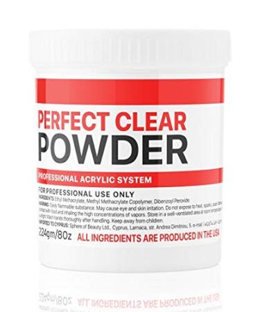 KODI Professional Basic Acrylic Powder Clear - 224 grams