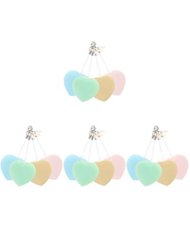 STOBOK 16 pcs Macaron Phone Screen Cleaner Macaron Mobile Phone Screen Wipe Cute Mobile Phone Pendant Macaron Screen Cleaner Christmas