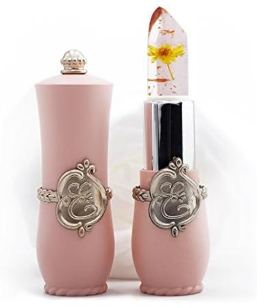 Beauty Shiny Crystal Jelly Lipstick Temperature Change Color Lip Balm Makeup Yellow - Buy Online on GoSupps.com