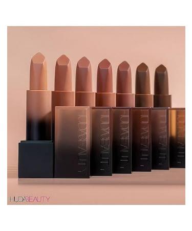 Buy HUDA BEAUTY Power Bullet Cream Glow Hydrating Lipstick Rajah - Light Terracotta Nude | International Shipping Available - Buy Online on GoSupps.com