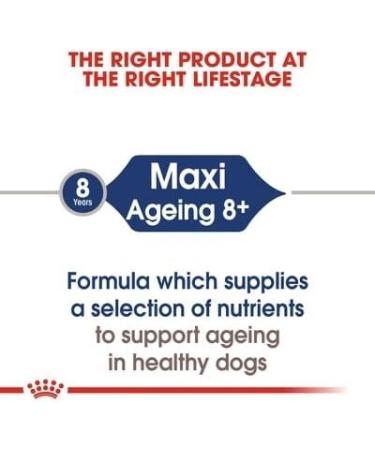 Royal Canin Maxi Ageing 8+ Wet Dog Food (40 x 140g Pouches) - Buy Online on GoSupps.com