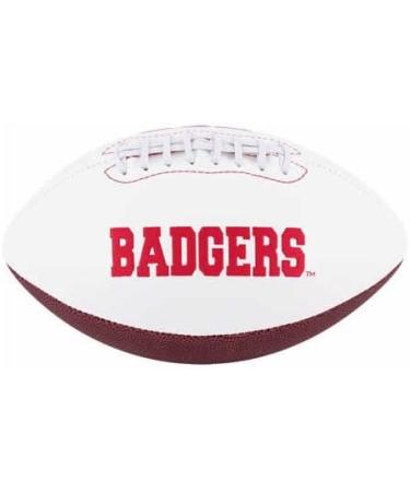 NCAA Signature Full Size Football - Wisconsin Badgers | Officially Licensed NCAA Product - Buy Online on GoSupps.com