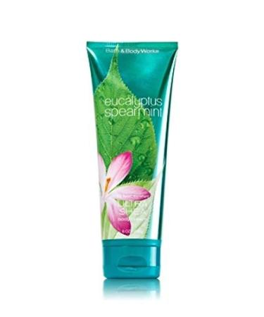 3 Piece Bath & Body Works Eucalyptus Spearmint 24 Hour Moisture Ultra Shea Body Cream 8 oz each (Eucalyptus Spearmint)