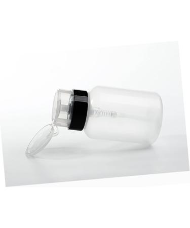  BIUDECO Set of 4 x 200ml Nail Polish Remover Bottles with Lockable Pump and Lockable Neck for Liquid Storage - Buy Online on GoSupps.com