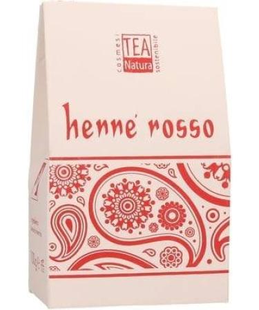 TEA NATURA - Natura Henna Red "Tiziano" (Lawsonia Inermis) - Free of Sodium Picramate Cares for hair & scalp Covers white hair