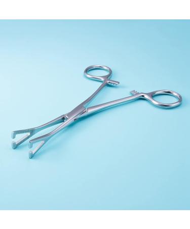 ciyeu Triangle Opening Plier Clamp Piercing Forcep Tool Stainless Steel Body Piercing Plier Body for Ear Lip Nose Tongue - Buy Online on GoSupps.com