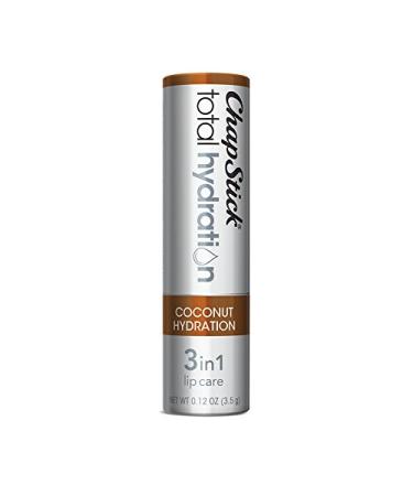 ChapStick Total Hydration Coconut Lip Balm - Moisturizing Lip Care Tube (0.12 Oz) | Hydrating Coconut Formula - Buy Online on GoSupps.com