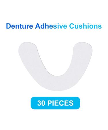 Zorvo Secure Denture Adhesive Seals | Zinc-Free Cushion Pads for All-Day Hold | 120pcs (Lower) - Buy Online on GoSupps.com