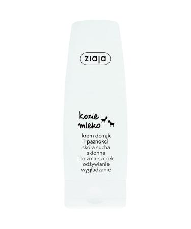 Goat's milk cream for hands and nails 80ml by Ziaja // GOAT'S MILK CREAM FOR HANDS AND NAILS 80ml - Ziaja - Buy Online on GoSupps.com