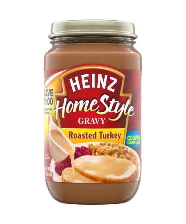 Heinz Home Style Roasted Turkey Gravy - 12oz (Pack of 6) Turkey 12 Ounce (Pack of 6)