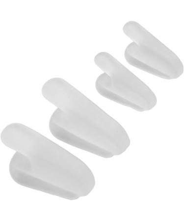 Silicone Toe Corrector for Pain Relief and Big Toe Alignment - Skin Friendly Overlapping Toe Separator for Home and Travel - Buy Online on GoSupps.com