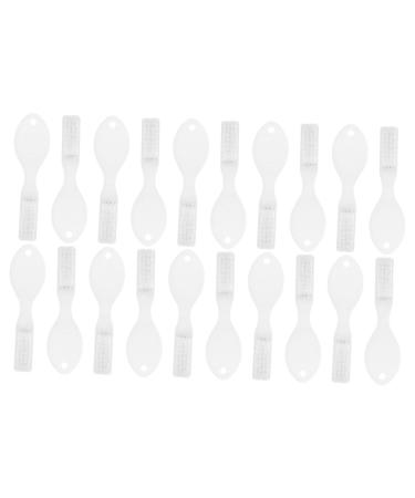 Dressoos 20 pieces in prison toothbrush household toothbrush little toothbrush prison portable toothbrush mini toothbrush toothbrush toothbrush with short handle toothbrush