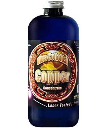 Ultra-Colloidal Copper 100 ppm 16 Oz - Premium Quality Supplement - Buy Online on GoSupps.com