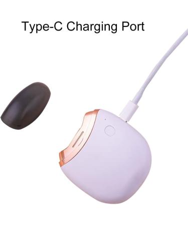 Lancoon Electric Nail Clipper Fingernail Clipper with Manicure 2 Speeds Rechargeable Safety Debris Storage Intelligent Low Noisy Curved Protection for Adults Women Men White - Buy Online on GoSupps.com