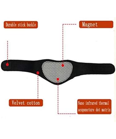 Greatangle-UK Neck Strap - Tourmaline Self-Heating Magnetic Therapy Neck Brace | Pain Relief Cervical Support Bandage - Buy Online on GoSupps.com