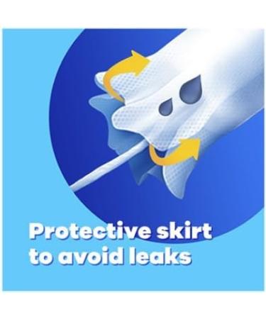 Tampons Super Cardboard Applicator Tampax Blue Box 40 Tampons (2 Packs of 20) | Leak Protection | Super Absorbent | Fragrance-Free | Long Lasting Protection | Including Jaspem Period Tracker - Buy Online on GoSupps.com