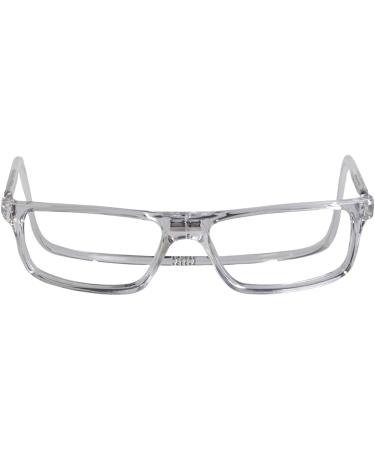 Clic Magnetic Reading Glasses for Men & Women - Clear Computer Readers (M-XL 3.00X Magnification) | International Shipping Available - Buy Online on GoSupps.com
