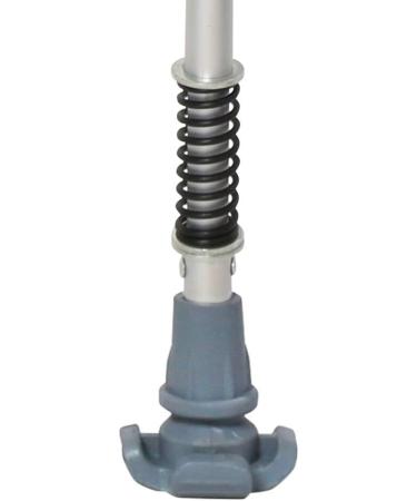 Underarm Crutches with Damping Spring Comfortable Medical Adult Crutch with Double Shock Absorber Height Adjustable Antiskid Foot Pad Fashionable Bathing in Sunlight Large - Buy Online on GoSupps.com