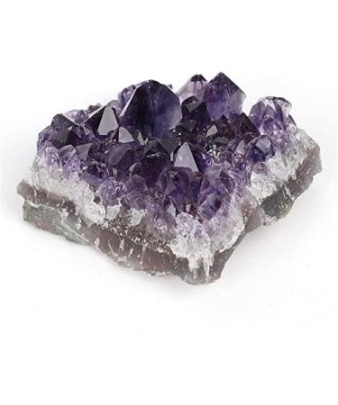 1Box Natural Amethyst Cluster Stones Crystal Quartz Divination Stones Natural Stones Raw Minerals Home Decor - (Color: Violet) - Buy Online on GoSupps.com