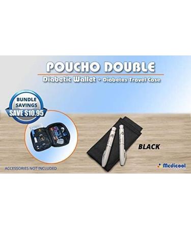 Medicool Poucho Diabetic Wallet + Daily Organizer Bundle - Blue | PDP+DAILYBundle - Buy Online on GoSupps.com