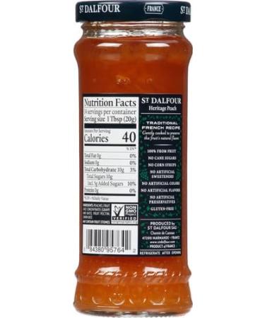 St Dalfour Peach 100% Fruit Conserve 283 gm - Buy Online on GoSupps.com