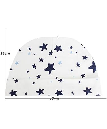 Newborn Baby Hat | 100% Cotton | Black | Boys Girls 0-6 Months - Buy Online on GoSupps.com