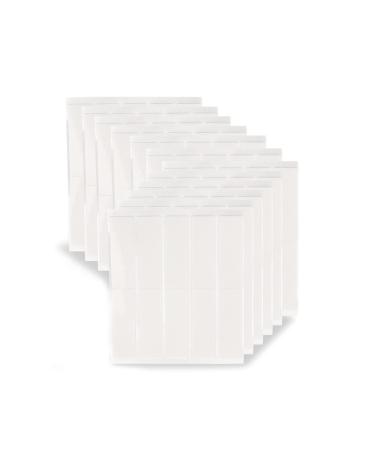 Clothes Tape Universal User-friendly Stable Rectangle Collar Button Sticker compatible with Women Multi