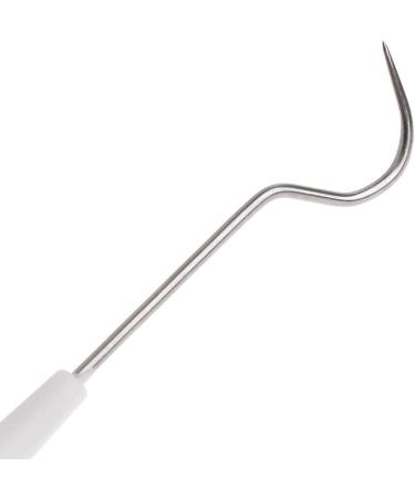 Ant Equipment Cleaner Remover Cleaning Hook Double for Head Tools Easy to Use Clean Stainless Steel Ergonomic Handle Des Drain Basket Vegetable Washing Drain Basket Sink Drain Basket Kitchen Drain - Buy Online on GoSupps.com