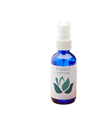 Forest Aromatherapy Room Spray-Woodsy Outdoor Blend. Organic Essential Oils. Natural Product.