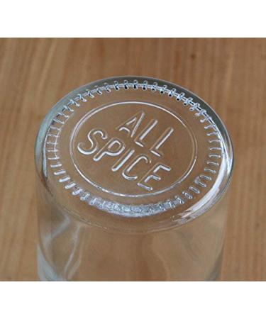18 Pack 4oz Glass Spice Jars - AllSpice Set for Kitchen Storage - Buy Online on GoSupps.com