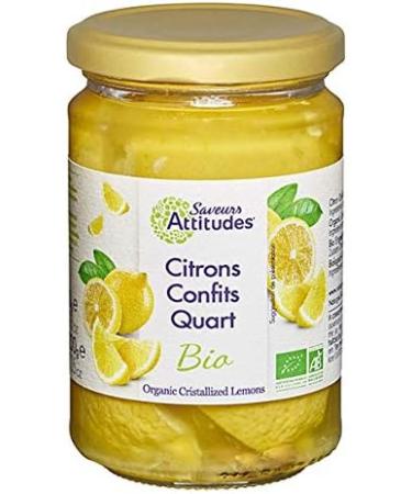 Saveurs Attitudes - Candied Lemons in Quarters 300G - Sold per unit - Buy Online on GoSupps.com