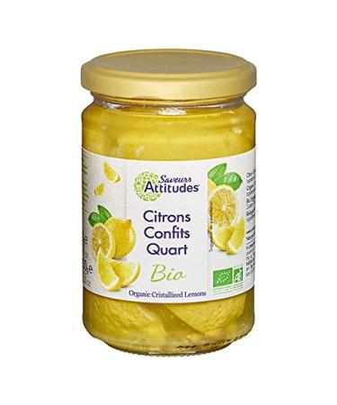 Saveurs Attitudes - Candied Lemons in Quarters 300G - Sold per unit
