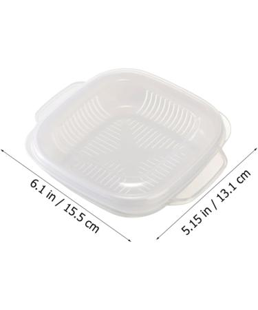 HOLIDYOYO Insulated Hot Lunch Box 2pcs Box Kitchen Rice Lunch Box Micro-Wave Oven Steamer Crisper Tray - Buy Online on GoSupps.com