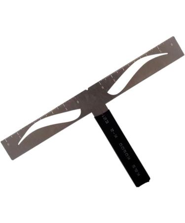 FOMIYES 2pcs Eyebrow Ruler Stencil Eyebrow Drawing Tool Eyebrow Stencil Kit Template With Box Suite - Buy Online on GoSupps.com