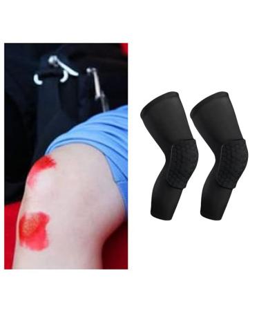 Knee Brace & Compression Sleeve for Pain Relief | Support & Stabilizer for Men & Women | Ideal for Running Workout & Hiking (M-Black - Buy Online on GoSupps.com