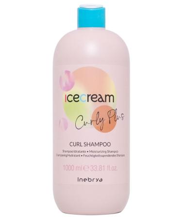 Inebrya Ice Cream Curly Plus Moisturizing Shampoo 1000ml, White