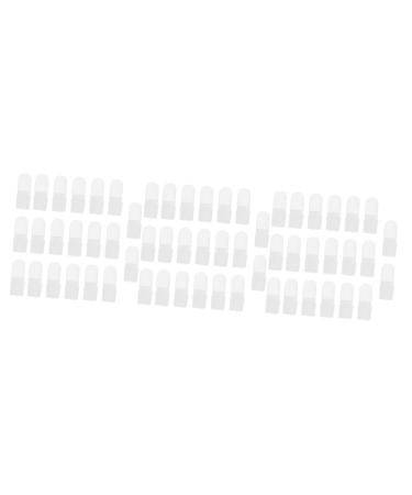 Beaupretty 60 Pcs Nail Case Fingertip Protector Nail Art Gel Nail Varnish Shield Gel Polish Protector Peel Polish Nail Protector Tape Nail Soak off Cap Gelt Plastic Manicure Protective Film 4x2cmx3pcs As Shownx3pcs