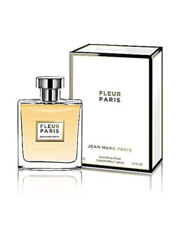 Jean Marc Paris Fleur Paris Eau de Parfum Spray 100ml / 3.4oz Floral Cinnamon Citrus 3.4 Fl Oz (Pack of 1)