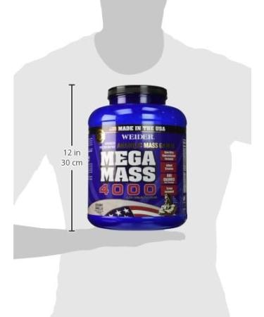 Weider MEGA MASS Clean Anabolic Mass Gainer - Creamy Vanilla 5.95lbs - Buy Online on GoSupps.com