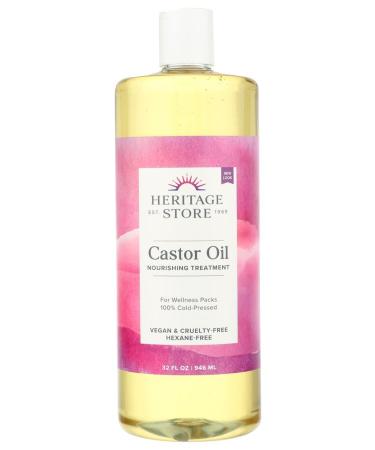 Heritage Products Castor Oil 32 Ounce - 3 per case.3