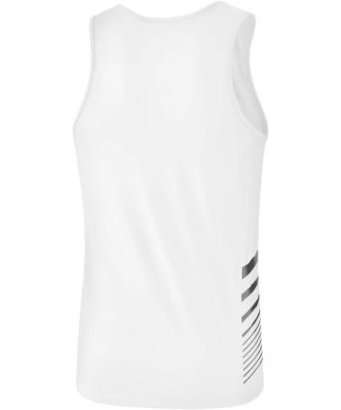 ERIMA Children's Race Line 2.0 Running Singlet - Quick-Drying Stretchy Flat Seams - Size 164 - New White | Buy Internationally - Buy Online on GoSupps.com