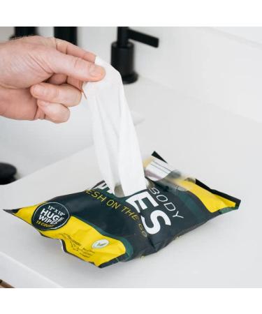 Freedom Grooming Freebird Head & Body Wipes - 15 ct, Gentle & Natural Unscented Adult Cleansing Wipes - Buy Online on GoSupps.com