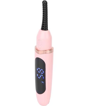 Qukaim Heated Eyelash Curler Electric Eyelash Curler USB Rechargeable Heated Handheld Intelligent Temperature Control Pink - Buy Online on GoSupps.com